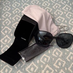 Prada Black SPR 18M Sunglasses